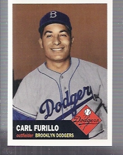 1995 Topps Archives Brooklyn Dodgers #60 Carl Furillo