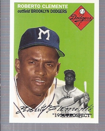 1995 Topps Archives Brooklyn Dodgers #82 Roberto Clemente