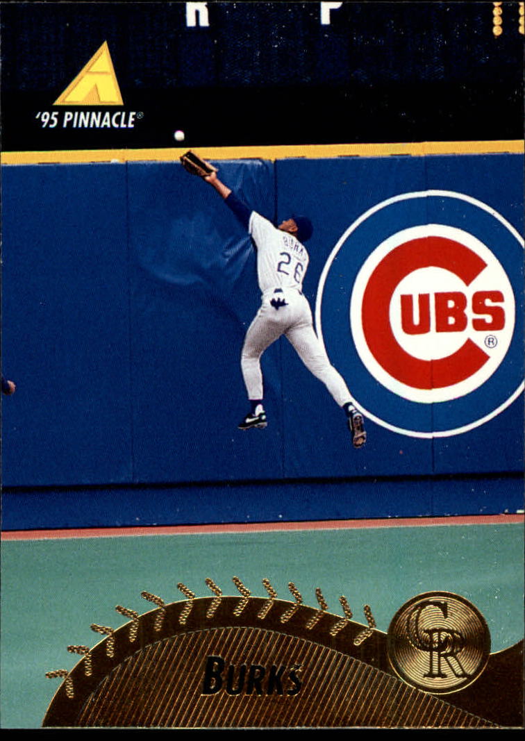 1995 Pinnacle Baseball "Main Set" Base Cards #1 to #225 - Picture 108 of 451