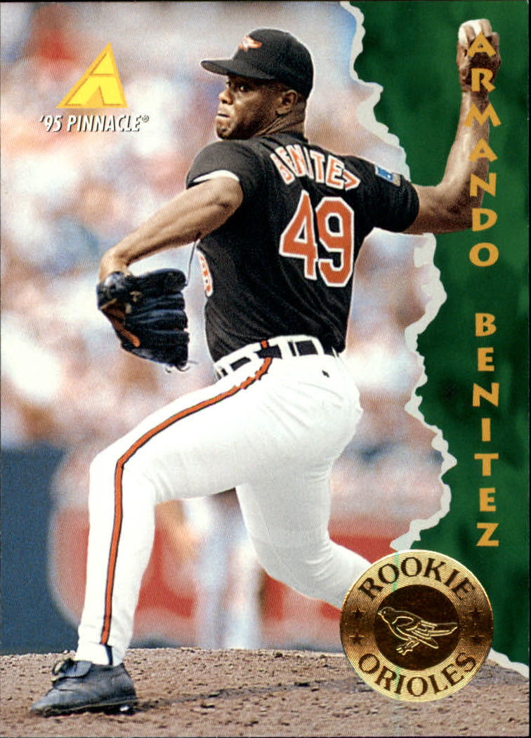 1995 Pinnacle Baseball "Main Set" Base Cards #1 to #225 - Picture 268 of 451