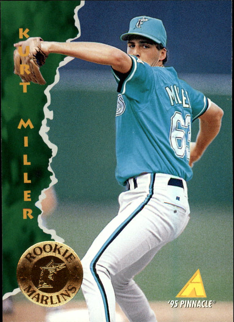 1995 Pinnacle Baseball "Main Set" Base Cards #1 to #225 - Picture 322 of 451