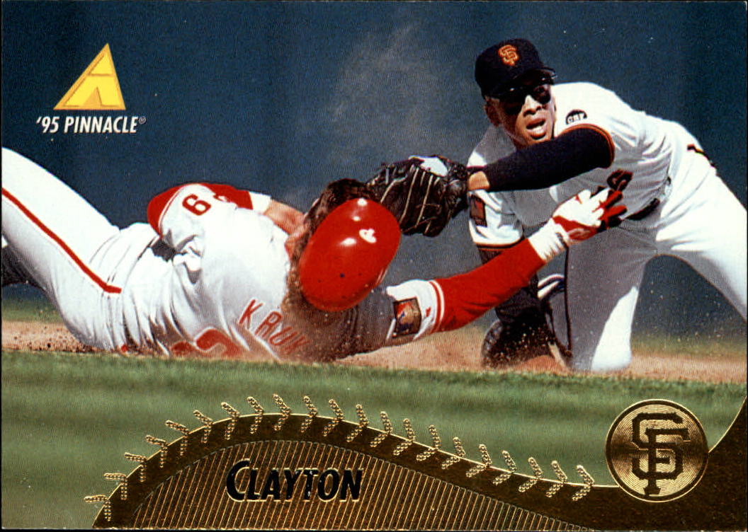 1995 Pinnacle Baseball "Main Set" Base Cards #1 to #225 - Picture 442 of 451