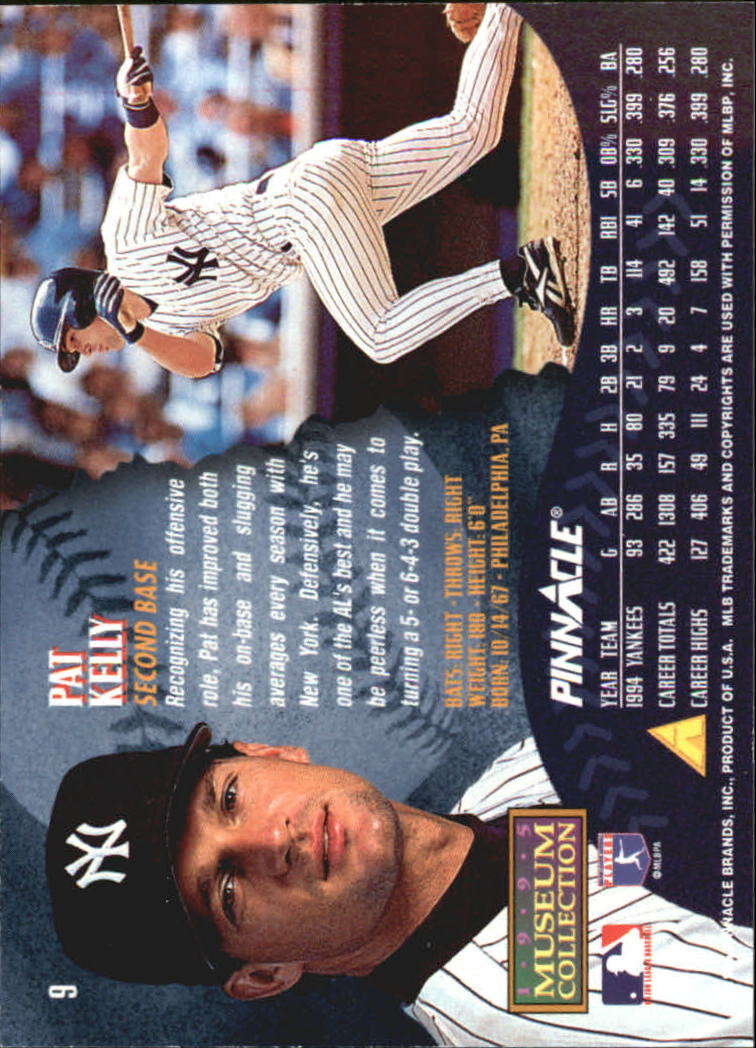 A1828- 1995 Pinnacle Museum Baseball Cards 1-250 -You Pick- 15+ FREE US SHIP - Picture 19 of 443