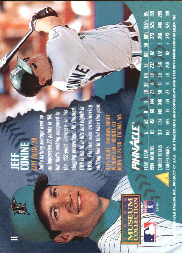 A1828- 1995 Pinnacle Museum Baseball Cards 1-250 -You Pick- 15+ FREE US SHIP - Picture 23 of 443