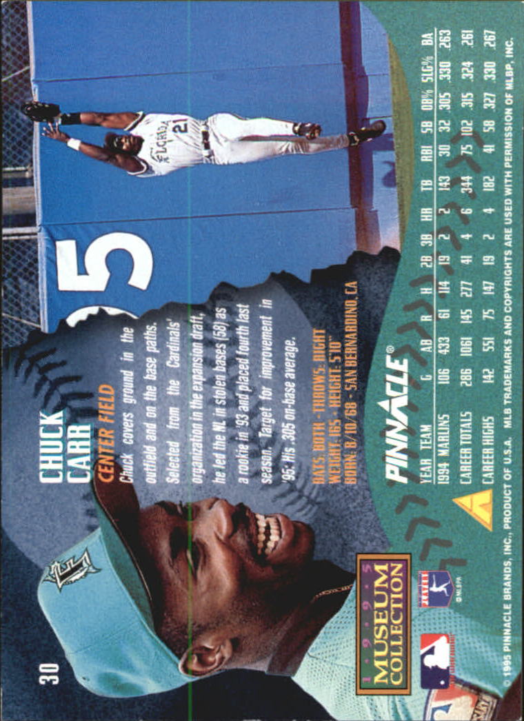 A1828- 1995 Pinnacle Museum Baseball Cards 1-250 -You Pick- 15+ FREE US SHIP - Picture 61 of 443
