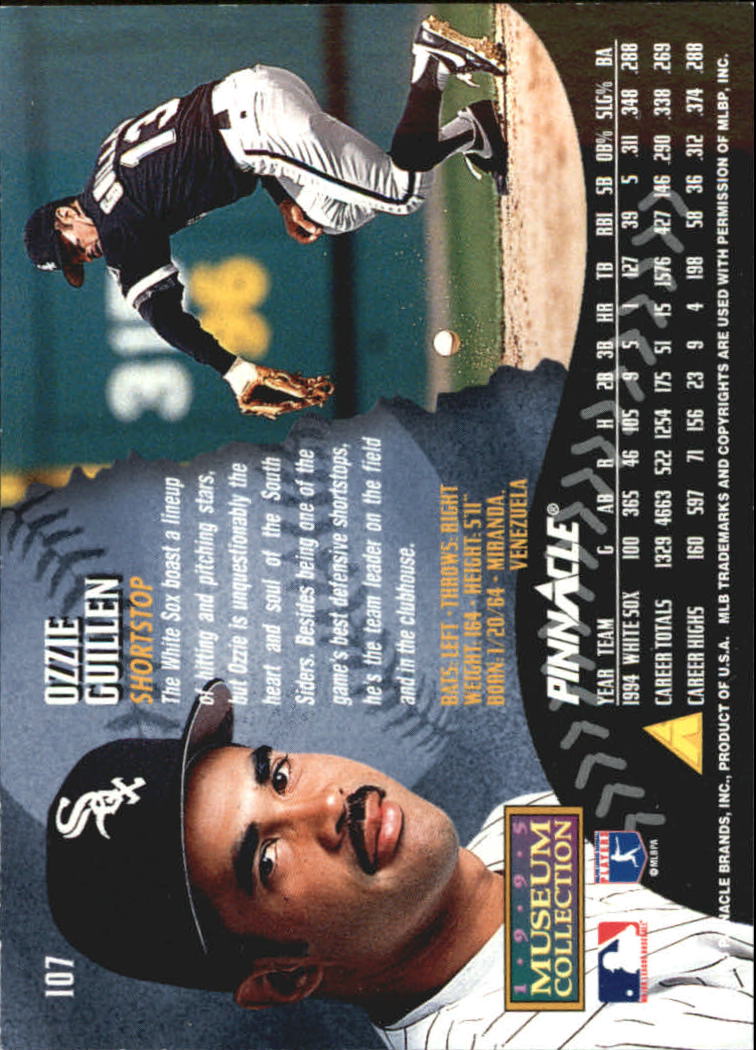 A1828- 1995 Pinnacle Museum Baseball Cards 1-250 -You Pick- 15+ FREE US SHIP - Picture 197 of 443