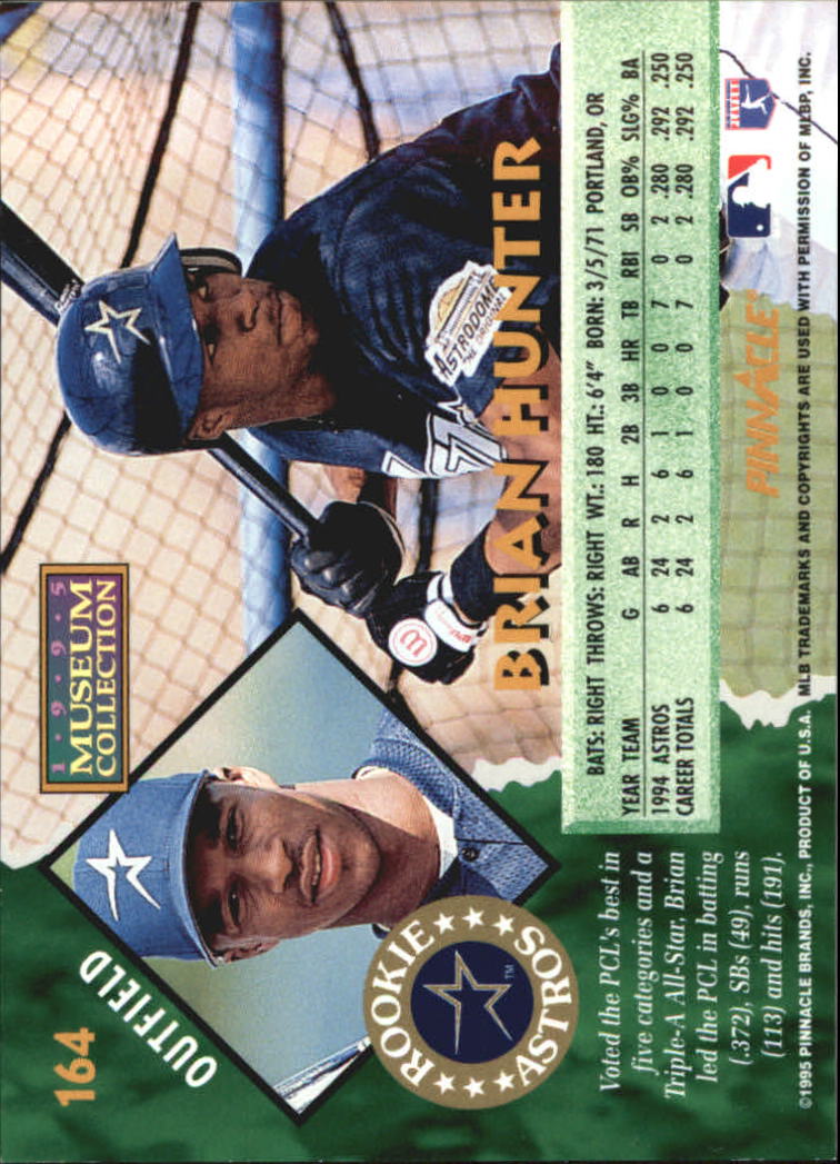 A1828- 1995 Pinnacle Museum Baseball Cards 1-250 -You Pick- 15+ FREE US SHIP - Picture 286 of 443