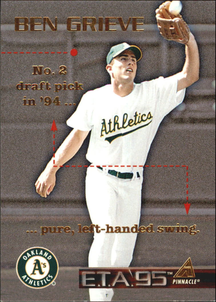 1995 Pinnacle Baseball "ETA" Insert Cards - Picture 2 of 9