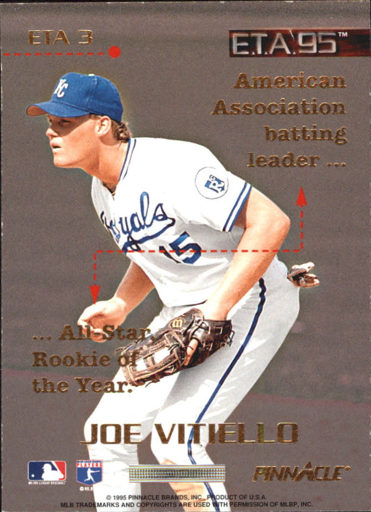 1995 Pinnacle Baseball "ETA" Insert Cards - Picture 7 of 9