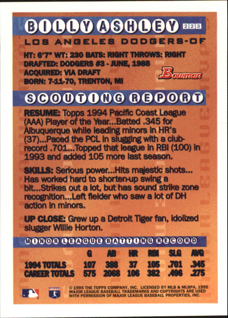 1995 Bowman Baseball "Gold Foil" Parallel Cards - Picture 41 of 41