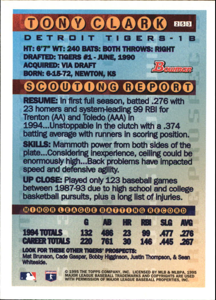 1995 Bowman Baseball "Gold Foil" Parallel Cards - Picture 19 of 41