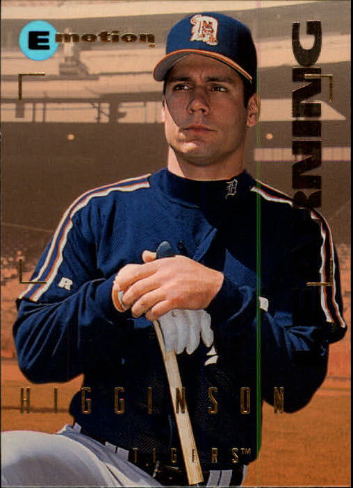  1995 Fleer Emotion Baseball Card #1 Brady Anderson