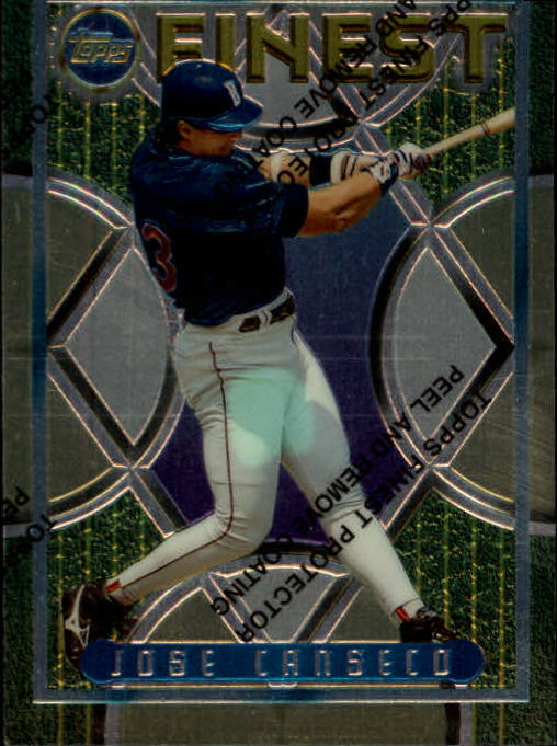 1995 Finest #170 Jose Canseco