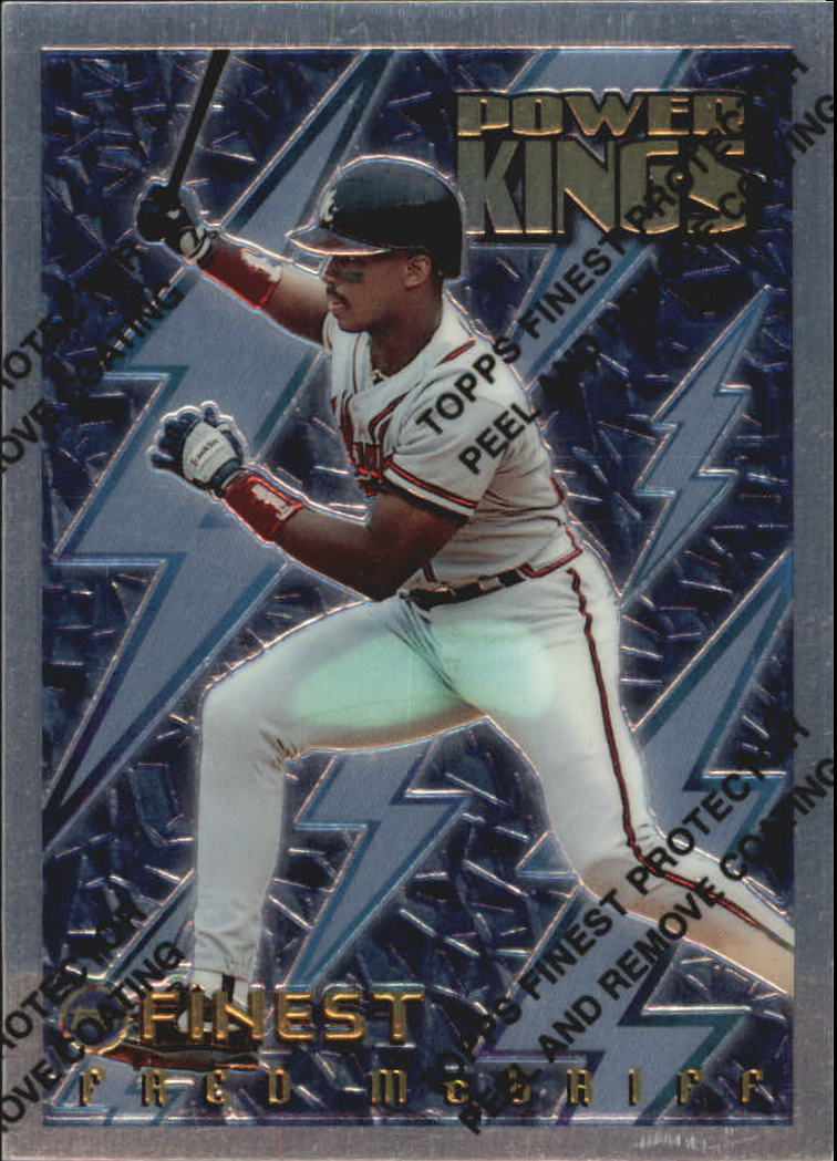 1995 Finest Power Kings #PK16 Fred McGriff