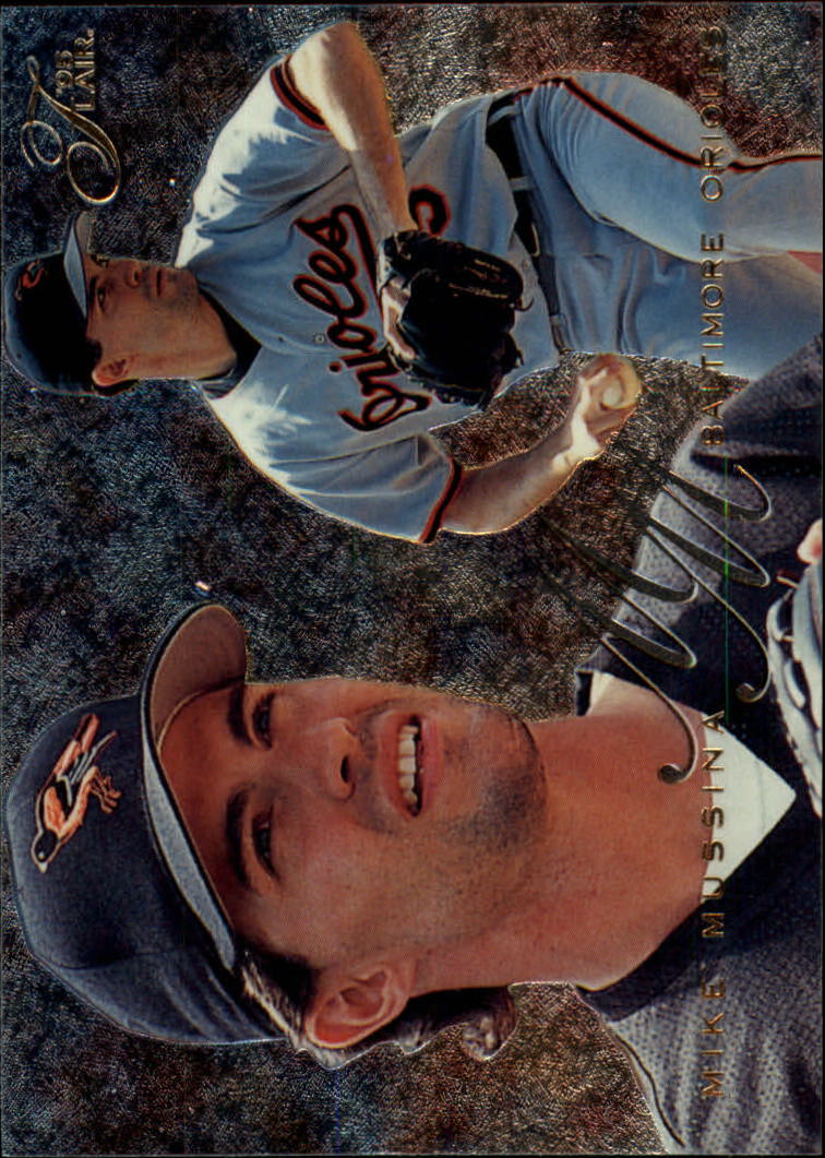 1995 Flair #6 Mike Mussina