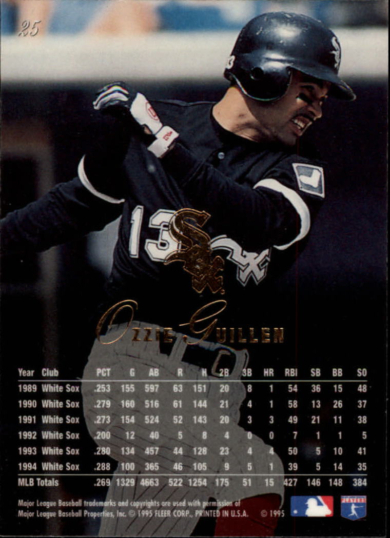 MIKE LaVALLIERE CHICAGO WHITE SOX #26 - FLAIR NM-MT 1995