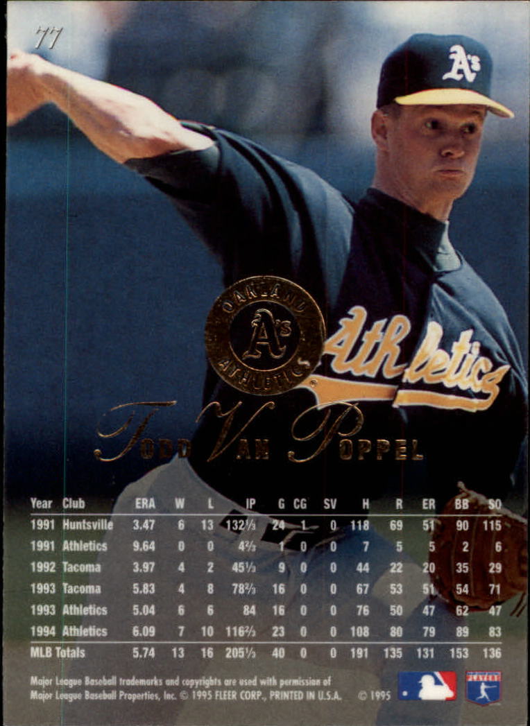 A4427- 1995 Flair Baseball Card #s 1-250 +Rookies -You Pick- 15+ FREE US SHIP