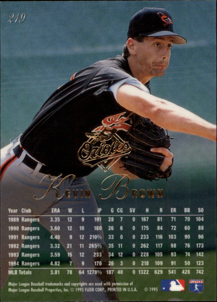  1995 Topps #613 Brady Anderson NM-MT Baltimore Orioles