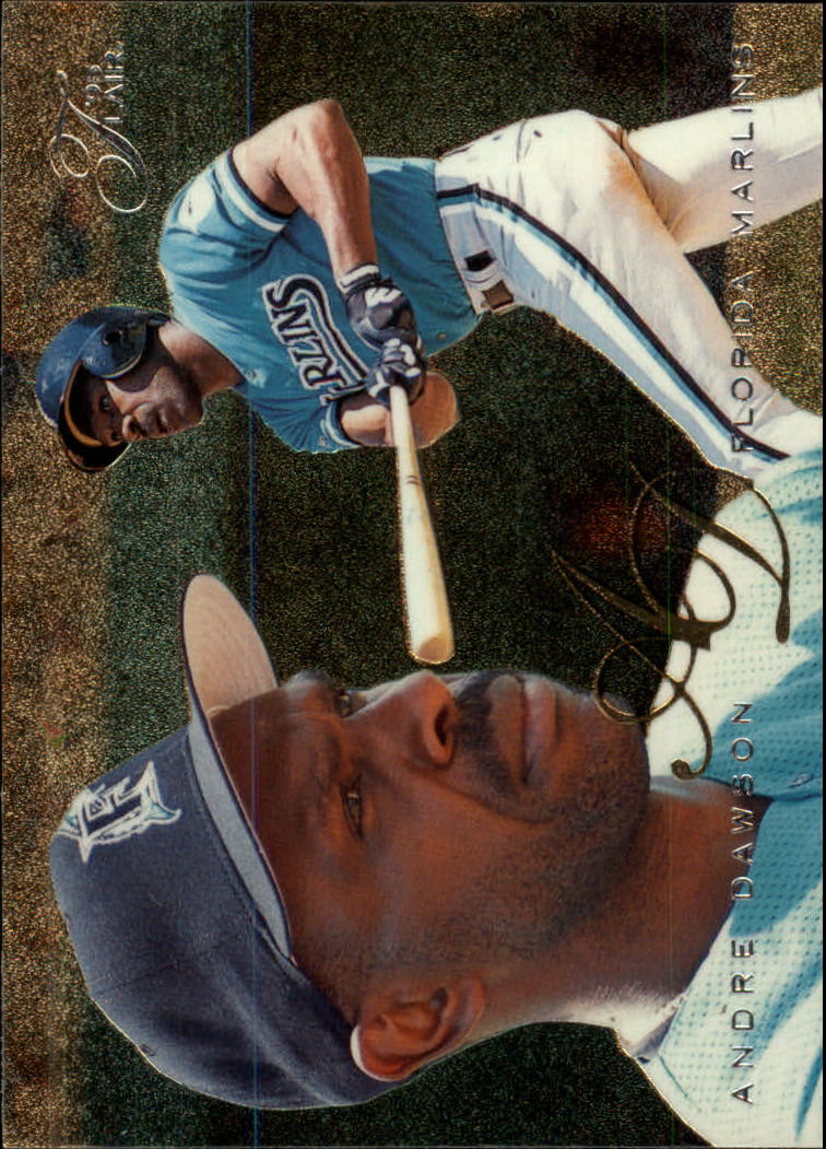 1995 SP Baseball # 56 Andre Dawson - Florida Marlins