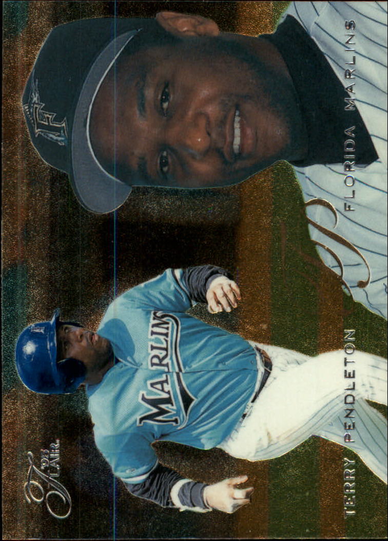 1995 Flair #355 Terry Pendleton