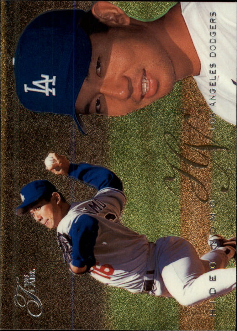 1995 Select Certified Mirror Gold Hideo Nomo ROOKIE /30 #98 PSA 9