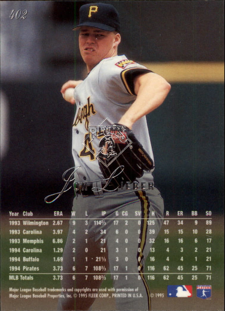 1995 Score #421 BRADY ANDERSON Baltimore Orioles