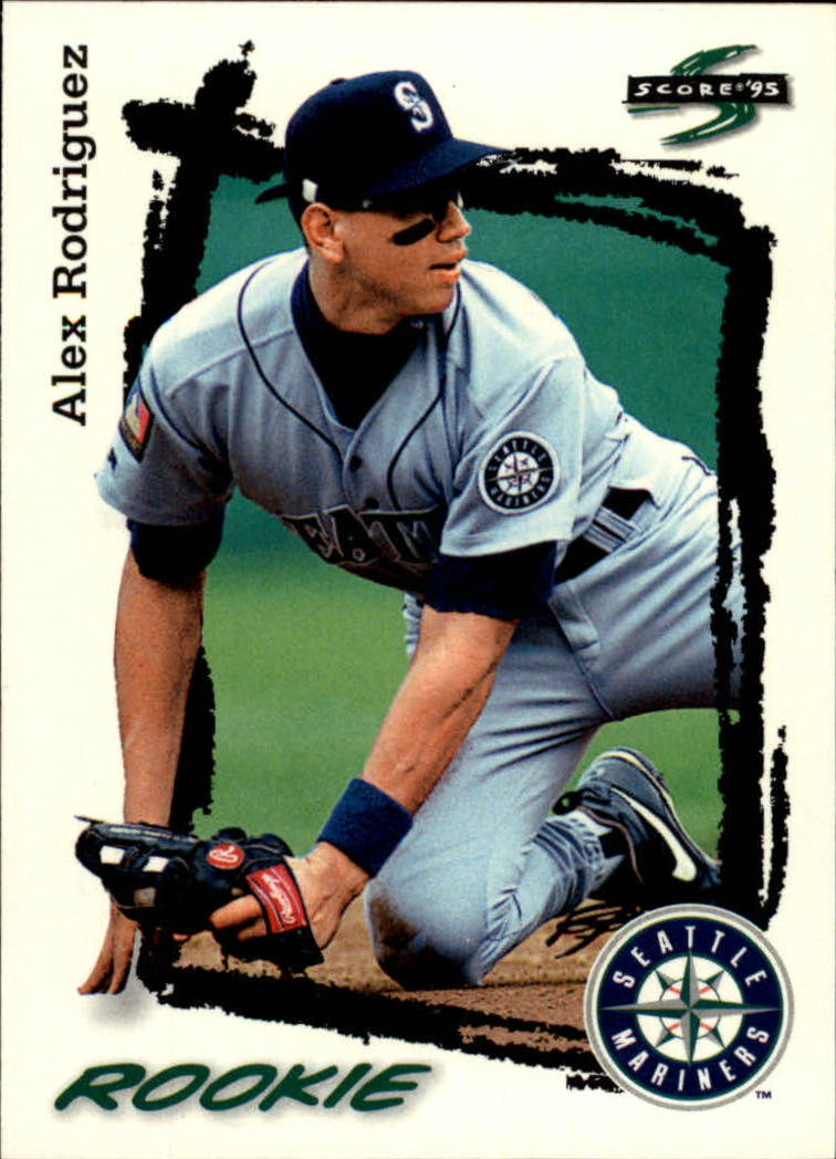 1995 Score #312 Alex Rodriguez - NM-MT - Southpaw Cards