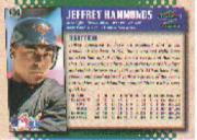 1995 Score #450 Jeffrey Hammonds back image