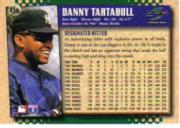 1995 Score #456 Danny Tartabull back image