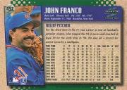 1995 Score #457 John Franco back image