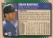 1995 Score #478 Edgar Martinez back image