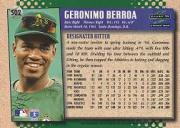 1995 Score #502 Geronimo Berroa back image