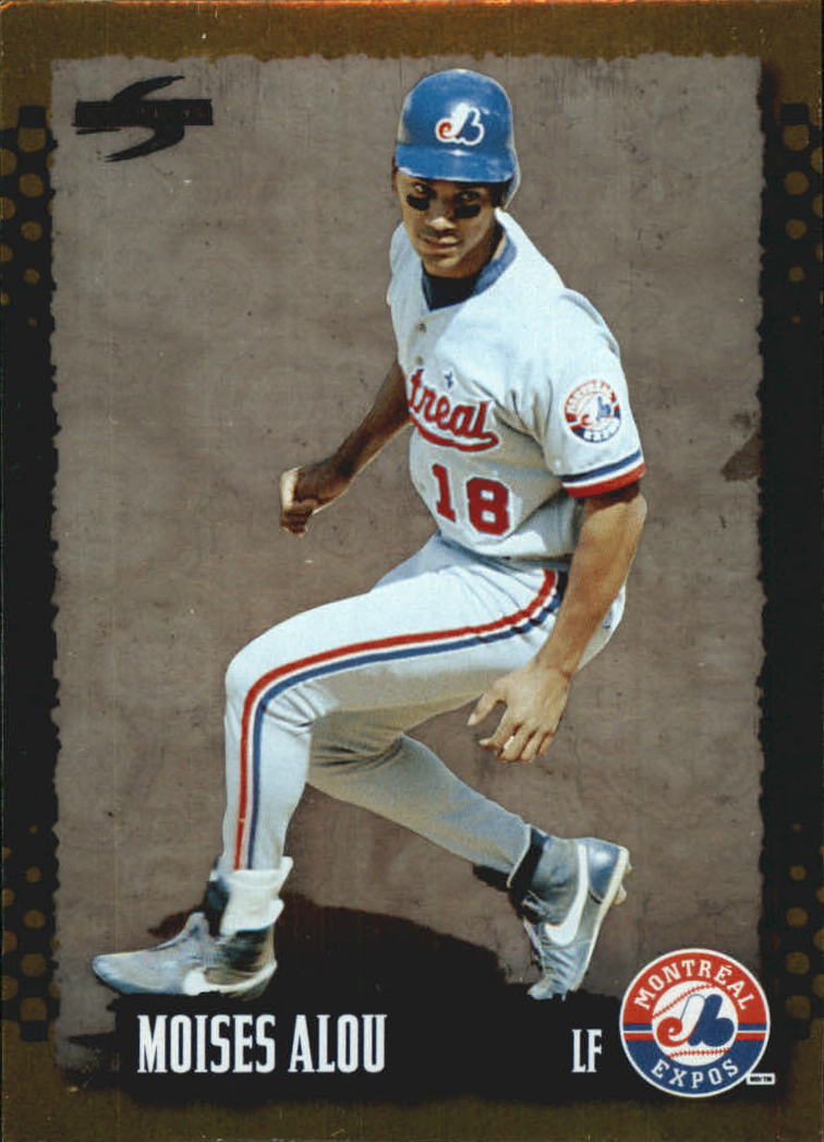 Moises Alou Signed 1994 Score Gold Rush Baseball Card - Montreal Expos