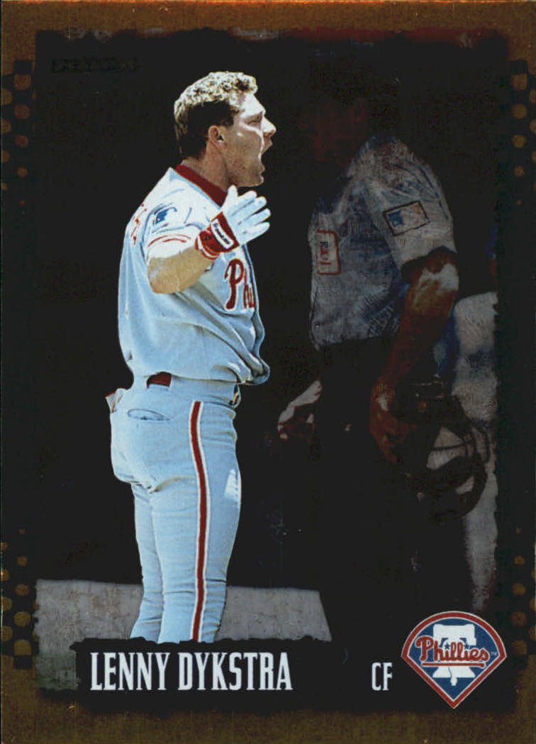 1995 Score #22 Lenny Dykstra - NM-MT - Birmingham Sports Cards