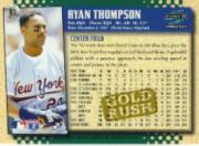 1995 Score Gold Rush #81 Ryan Thompson back image