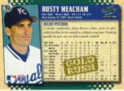 1995 Score Gold Rush #83 Rusty Meacham back image