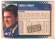 1995 Score Gold Rush #134 Chuck Finley back image