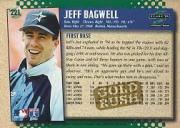 1995 Score Gold Rush #221 Jeff Bagwell back image