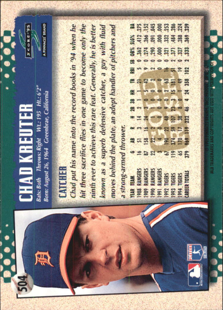 A3951- 1995 Score Gold Rush Baseball Cards 501-605 -You Pick- 15+ FREE US SHIP - Picture 11 of 190