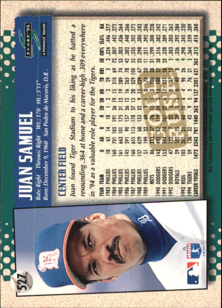 A3951- 1995 Score Gold Rush Baseball Cards 501-605 -You Pick- 15+ FREE US SHIP - Picture 48 of 190
