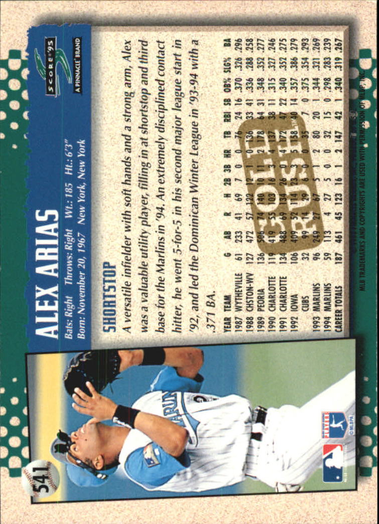 A3951- 1995 Score Gold Rush Baseball Cards 501-605 -You Pick- 15+ FREE US SHIP - Picture 72 of 190