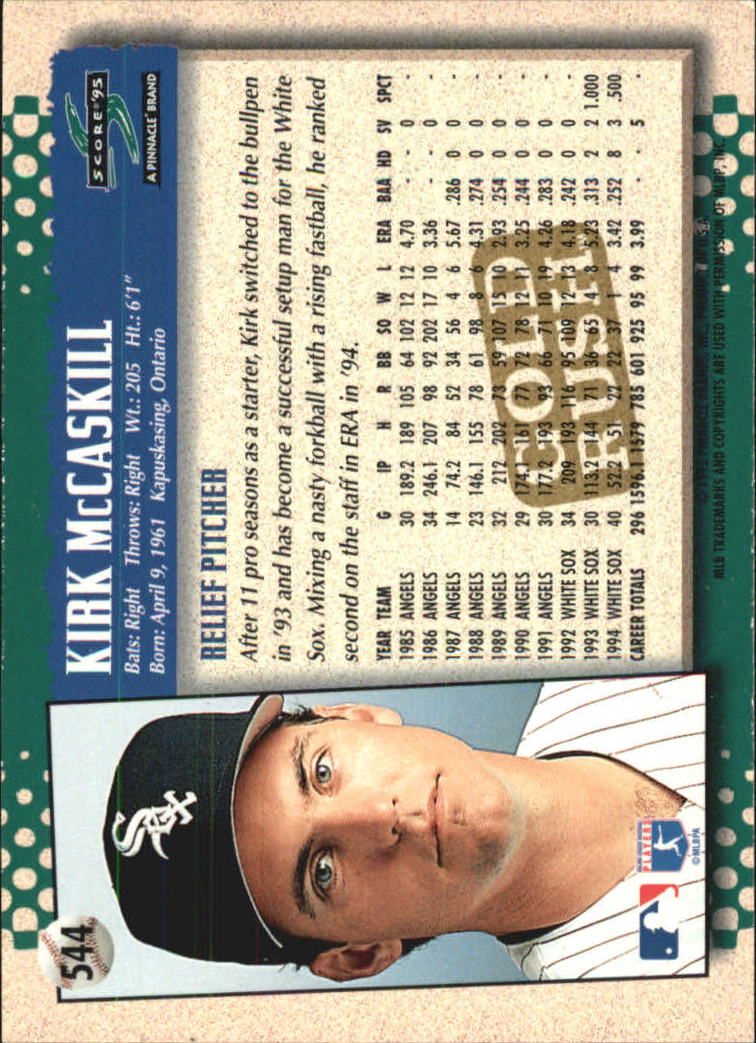 A3951- 1995 Score Gold Rush Baseball Cards 501-605 -You Pick- 15+ FREE US SHIP - Picture 78 of 190