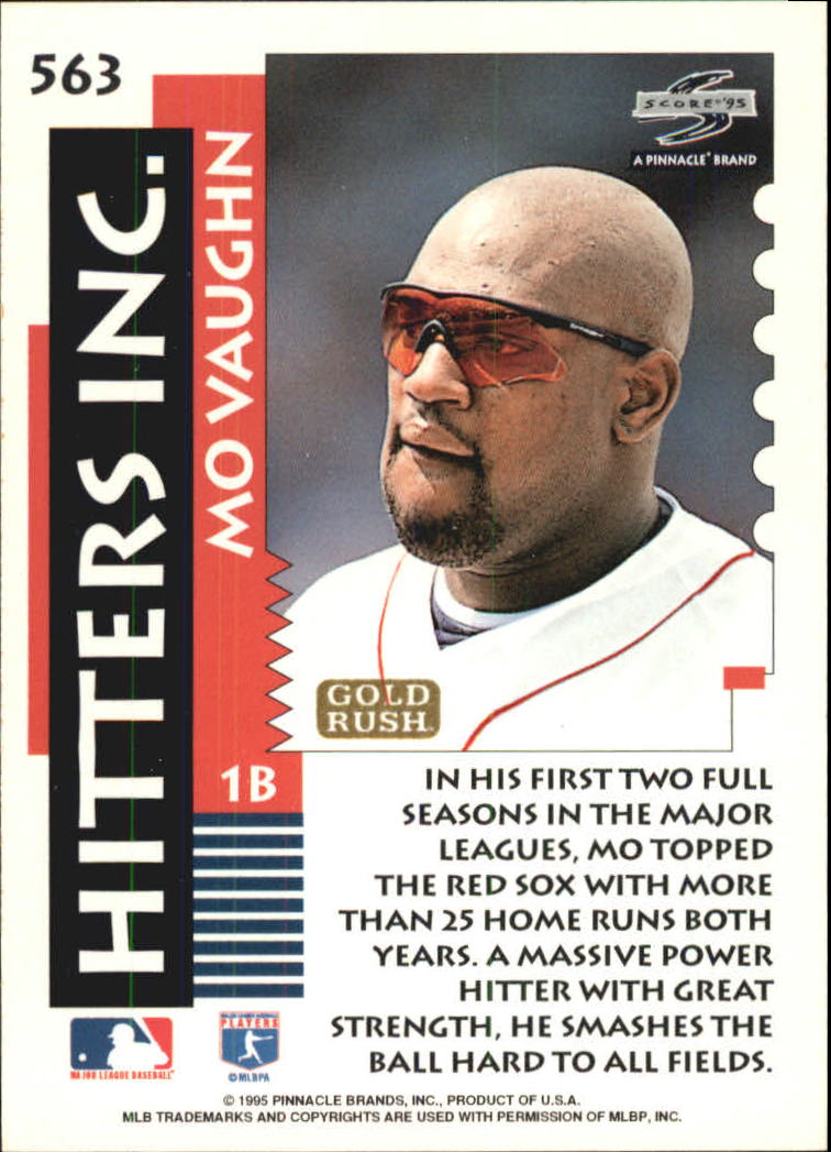 A3951- 1995 Score Gold Rush Baseball Cards 501-605 -You Pick- 15+ FREE US SHIP - Picture 90 of 190