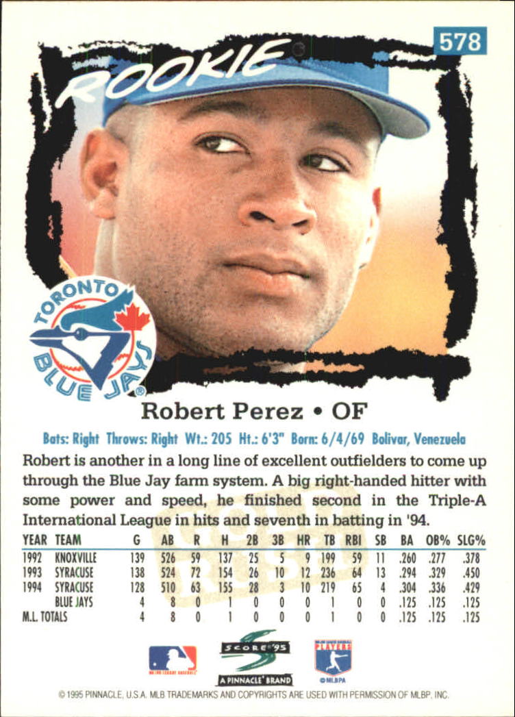 A3951- 1995 Score Gold Rush Baseball Cards 501-605 -You Pick- 15+ FREE US SHIP - Picture 104 of 190