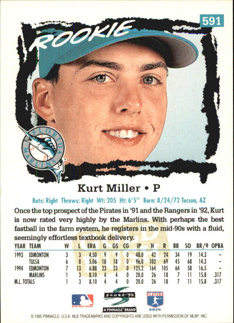 A3951- 1995 Score Gold Rush Baseball Cards 501-605 -You Pick- 15+ FREE US SHIP - Picture 128 of 190