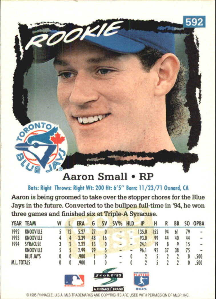A3951- 1995 Score Gold Rush Baseball Cards 501-605 -You Pick- 15+ FREE US SHIP - Picture 130 of 190