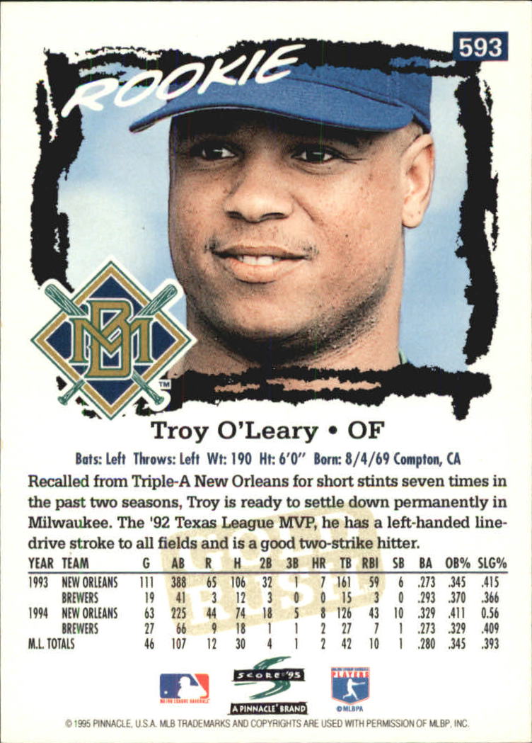 A3951- 1995 Score Gold Rush Baseball Cards 501-605 -You Pick- 15+ FREE US SHIP - Picture 132 of 190