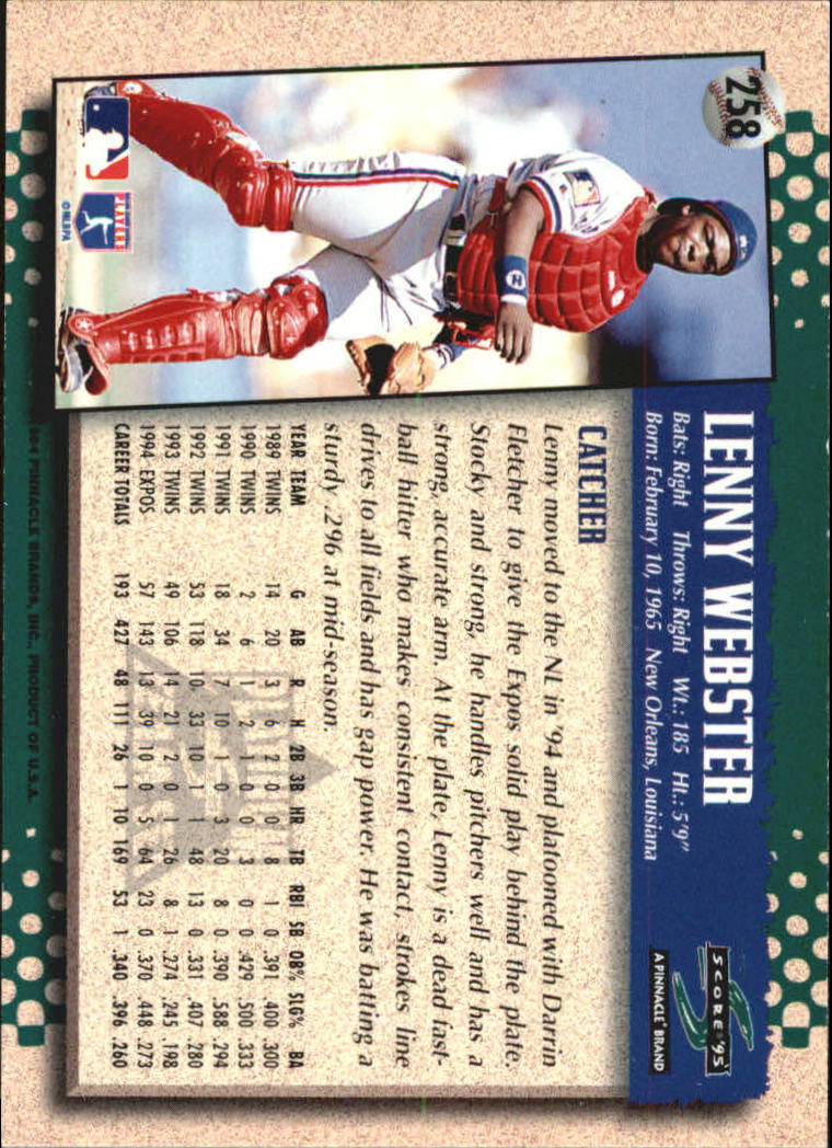 B1437- 1995 Score Platinum Team Sets BB #s 251-500 -You Pick- 15+ FREE US SHIP - Picture 13 of 419