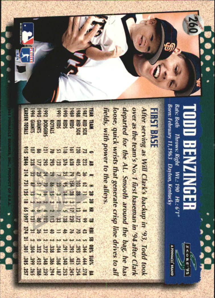 B1437- 1995 Score Platinum Team Sets BB #s 251-500 -You Pick- 15+ FREE US SHIP - Picture 17 of 419