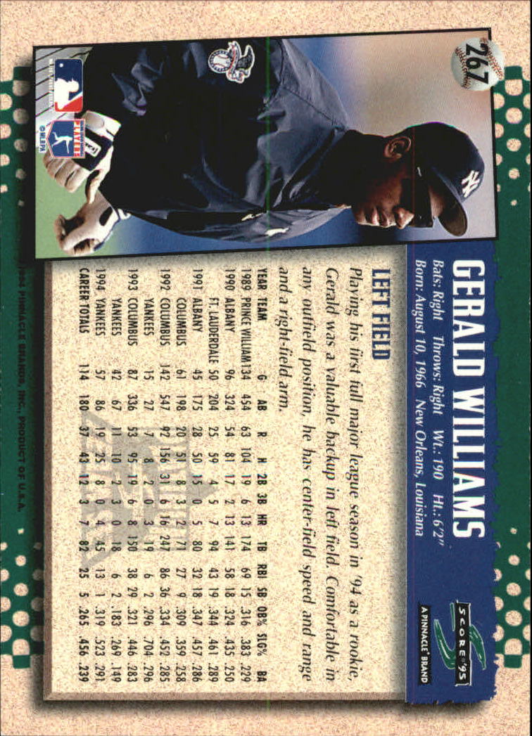 B1437- 1995 Score Platinum Team Sets BB #s 251-500 -You Pick- 15+ FREE US SHIP - Picture 29 of 419